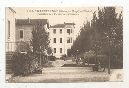 Cp, 69 ,  VILLERBANNE ,  Hospice-hopital ,pavillon Des Vieillards ,hommes , écrite 1918 - Villeurbanne