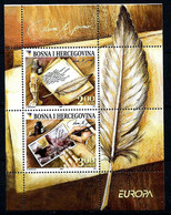 Bosnia And Herzegovina 2008: Europa - The Letter. Souvenir Sheet ** MNH - 2008