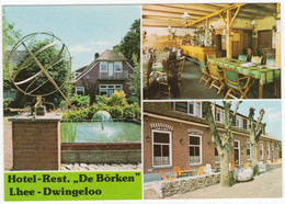 Dwingeloo - Hotel-Restaurant 'De Börken', Lhee 76 - (Holland) - Zonnewijzer / Cadran Solaire - Dwingeloo