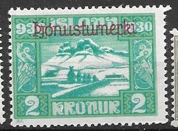 Iceland Good Officials Stamps Mh * 380 Euros 1930 - Officials
