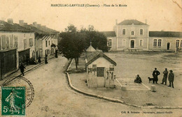 Marcillac Lanville * Place De La Mairie * Bascule Poids Public Balance - Altri & Non Classificati