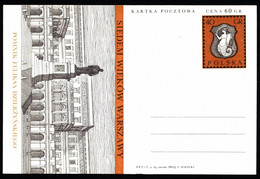 Poland Postal Card Cp 270 700th Anniversary Of Warsaw - Stamped Stationery