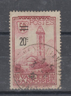 Andorre  1935   N° 46 Surchargé  Oblitéré - Used Stamps