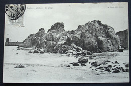 CPA 44 SAINT MARC - ( SAINT NAZAIRE ) - Les Rochers Abritant La Plage - Thuret Précurseur 1903 - Réf. J 37 - Saint Nazaire