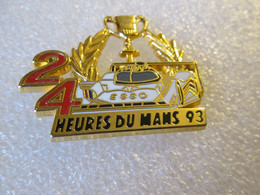 PIN'S      24 HEURES DU MANS 1993   PEUGEOT   905    Zamak   LOCOMOBILE - Peugeot