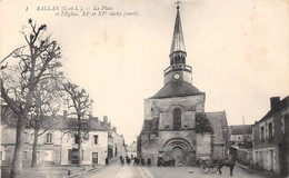 Ballan-Miré         37          Place Et église      N° 1     (voir Scan) - Ballan-Miré