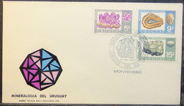 Uruguay - FDC 1972 Minerals - Minerals