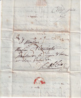 1802/1814 - DEPARTEMENT CONQUIS 106 MARENGO - LETTRE NON DATEE De CAZAL => BOBBIO (GENES) - 1792-1815: Départements Conquis