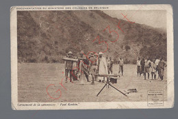 Documentation Du Ministre Des Colonies De Belgique - L'armement De La Cannonière "Paul Renkin" - Postkaart - Congo Belga - Otros