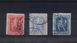 GREECE STAMPS 1919/ ENGRAVED STAMPS(reprinting) CV:90.0 Euro-USED-COMPLETE SET(80) - Gebraucht
