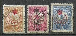 Turkey; 1915 Overprinted War Issue Stamps (C0mplete Set) - Used Stamps