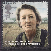 GB 2013 QE2 1st Great Britons ' Mary Leakey ' SG 3460 Ex FDC ( H288 ) - Usados