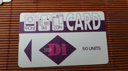 Di Card Copy Phone -Fax-Copy 50 Units Rare - Andere & Zonder Classificatie