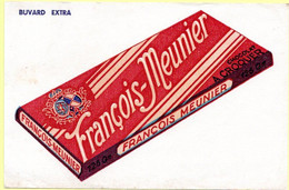 Buvard Chocolat François Meunier. - Cacao