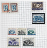 95728) SAN MARINO-LOTTO FRANCOBOLLI -DI  POSTA AEREA -  1947-50- SERIE COMPLETE USATE - Used Stamps