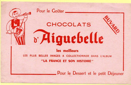 Buvard Chocolat D'Aiguebelle. - Chocolade En Cacao