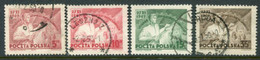 POLAND 1949  Peasant Movement Congress. Used.  Michel 539-42 - Used Stamps