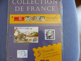 Collection De France 2016 /   Trimestre  3  Sous Blister - 2010-2019