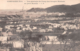 MARSEILLE - Vue Générale Du Camp Des Troupes Hindous Au Parc Borelly - Guerre 1914-18 - Parchi E Giardini