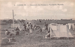 MARSEILLE - Campement Des Hindous Au Parc Borély - Guerre 1914-18 - Parques, Jardines