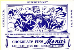 Buvard Chocolat Menier, Le Petit Poucet. - Cocoa & Chocolat