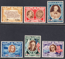 San Marino 1946 Mint No Hinge, Sc# ,SG ,Sass 330-335,A45 - Nuevos