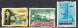 San Marino 1958 Mint Mounted, Sc# 414-415,C97, SG - Ongebruikt