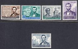 San Marino 1959 Mint Mounted, Sc# 433-436,C108, SG - Nuevos