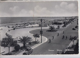 Pescara , Riviera, La Rotonda  - Cartolina Viaggiata 4-9-1958 ( Cart. 713) - Pescara