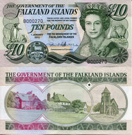 FALKLAND ISLANDS 10 Pounds 2011 UNC, P-18 - Falkland Islands