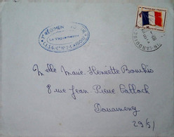G 12 Lettre Ou Carte Ou Document   Lettre Génie         Laudun Lardoise - Militärstempel Ab 1900 (ausser Kriegszeiten)