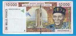 WEST AFRICAN STATES  -  10.000 Francs  P-114A - West-Afrikaanse Staten