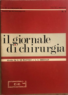 Il Giornale Di Chirurgia N. 2 Di G. Di Matteo E G. C. Bressan,  1982,  Edizioni - Geneeskunde, Biologie, Chemie