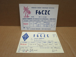 NICE (06) 2 Cartes  Radio Amateur - Andere & Zonder Classificatie