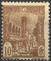 Tunisie, 1946, Pays Et Populations, Place Halfaouine à Tunis, 10 C., MH* - Altri & Non Classificati