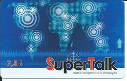 TELECARTE - SUPERTALK 7,50€ - - Teléfonos
