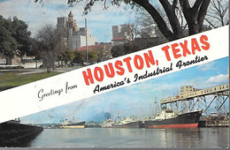 CPA-USA-1955-HOUSTON-TEXAS-PORT-INSTALLATION De Chargement-TBE - Houston