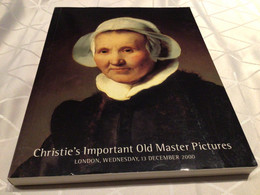 Art Auction Painting Christie ' S London Important Old Master Pictures 2000 - Other & Unclassified