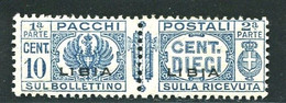 LIBIA 1927 PACCHI POSTALI 10 C.**MNH - Libye