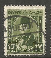 EGYPT. 17m USED PAQUEBOT POSTMARK. - Usados