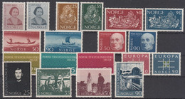 NORVEGIA - Norge - Norwegen - Norway - 1963 - Annata Completa / Complete Year **/MNH VF - New - Volledig Jaar