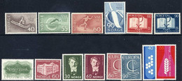 NORVEGIA - Norge - Norwegen - Norway - 1966 - Annata Completa / Complete Year **/MNH VF - New - Años Completos