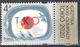 Poland 2021 - Summer Olympic Games 2020 - Tokyo -Mi.5313 -  MNH(**) - Ongebruikt