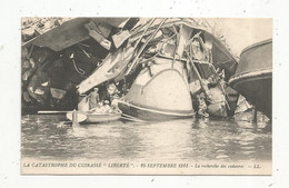 Cp , Catastrophe Du CUIRASSE  LIBERTE , 1911 , La Recherche Des Cadavres, Vierge - Rampen