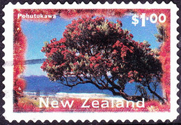 NEW ZEALAND 1996 QEII $1.00 New Zealand Scenery - Pohutukawa Tree SG1991 Used - Gebraucht