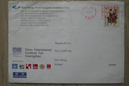 #12 CHINA  BELLE LETTRE  2008   VOYAGEE GUANGZHOU   NEDERLAND  + AFFRANCH.. PLAISANT - Brieven En Documenten