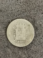 50 CENTIMES 1886 ARGENT BELGIQUE LEGENDE FRANCAISE LEOPOLD II / BELGIUM SILVER - 50 Cent