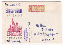 Berlin Einschreiben Berlin Deutschland FDC Rationelle Energie Anwendung - 1981-1990