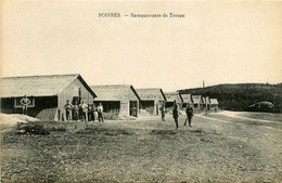 Poivres * Baraquements De Troupe * Militaria Camp Militaire - Other & Unclassified