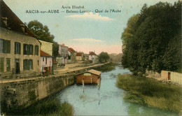 Arcis Sur Aube * Quai De L'aube * Le Bateau Lavoir - Arcis Sur Aube